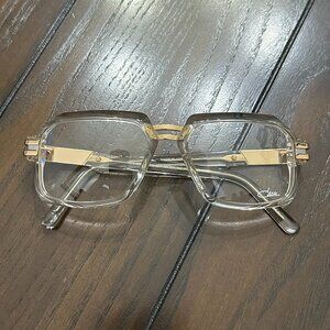 CAZAL Eyeglasses 6004 Crystal Transparent Clear Gold